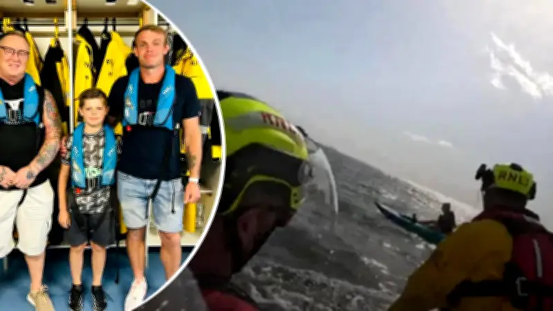 Boy, 8, Saves Grandfather from Drowning After Kayak Capsizes in Wales