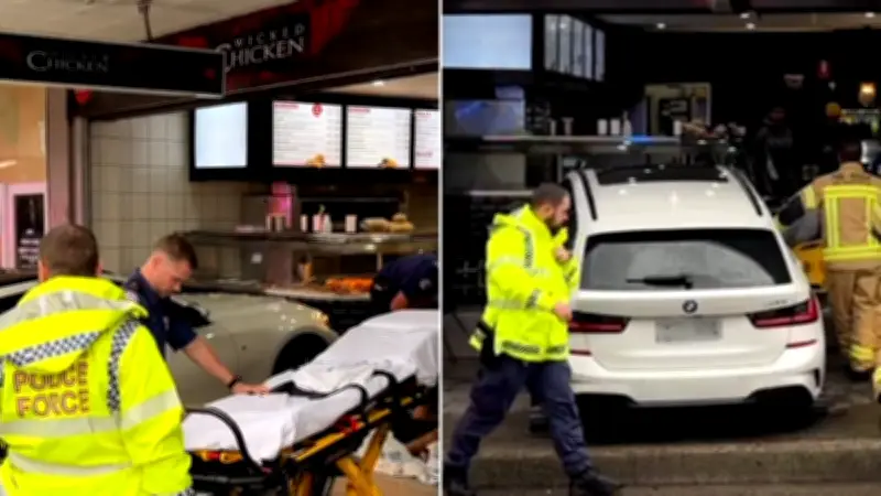 Boy Hospitalised After Car Crashes into Chicken Shop on Sydney's Northern Beaches