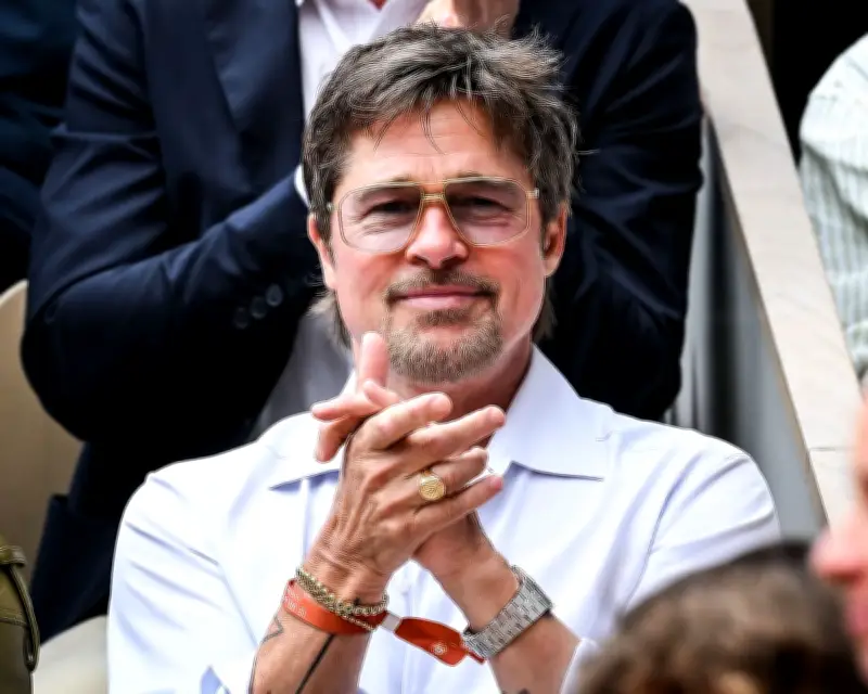 Brad Pitt and Older Men Embrace 'Hot Professor' Glasses Trend