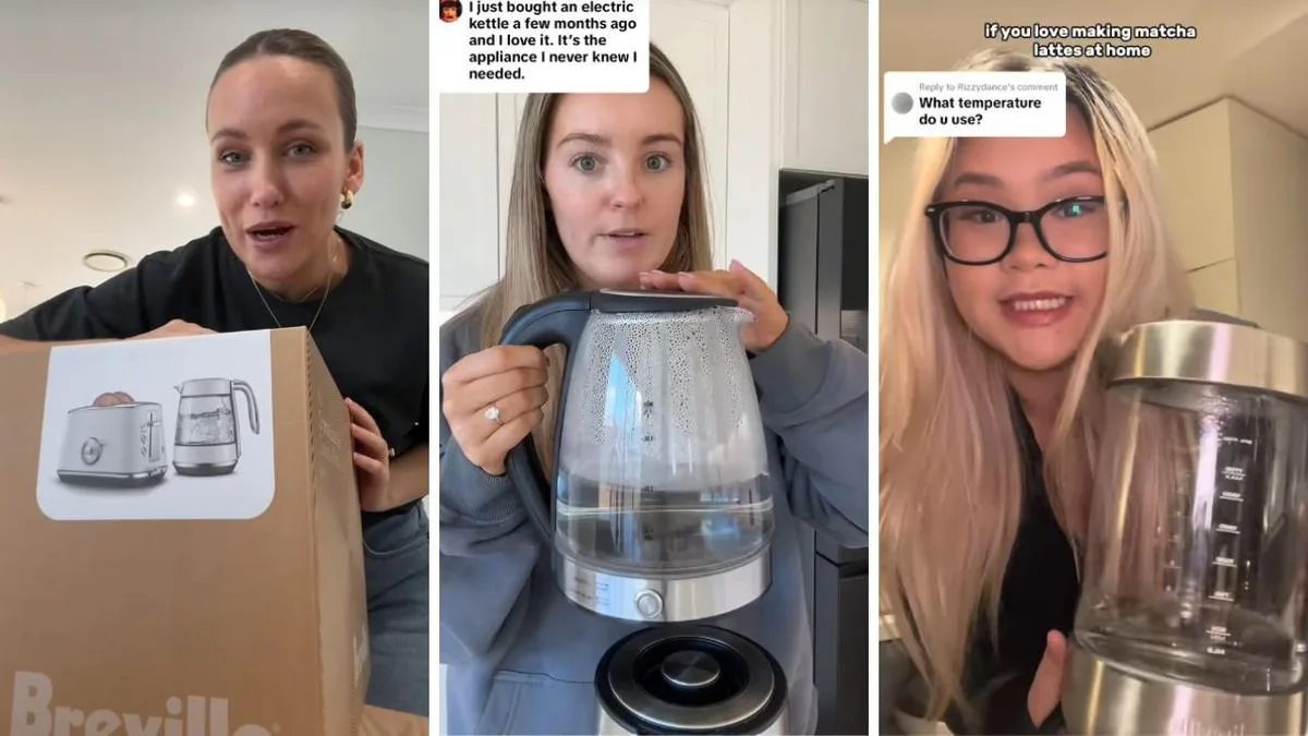 Breville Glass Kettle Drops to $99 on Amazon Australia