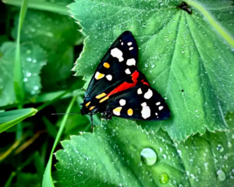 Bright and Bohemian Moth Could Be a David Hockney Painting