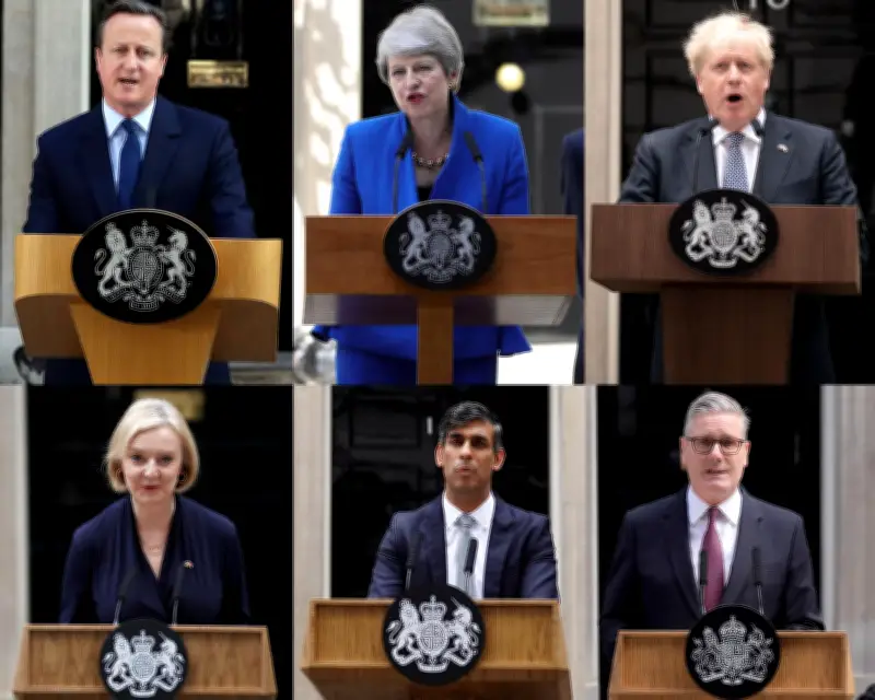 Britain's Six Prime Ministers Since 2016 Ranked: Cameron to Starmer