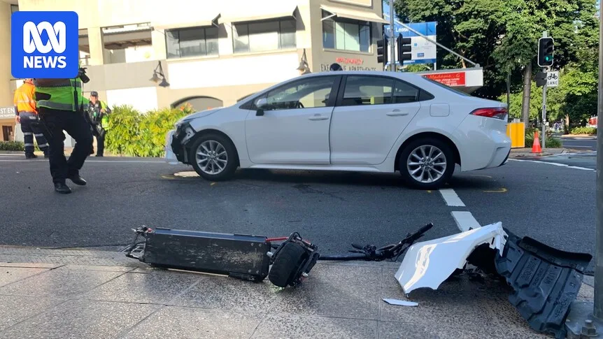 Man Critical After E-Scooter Collision in Brisbane's South