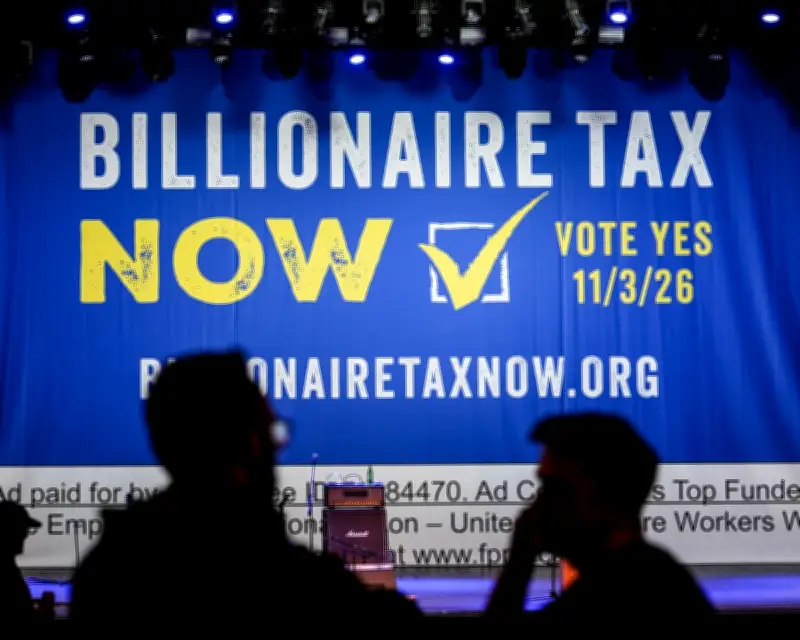 California Billionaire Tax Proposal Targets Tech Wealth