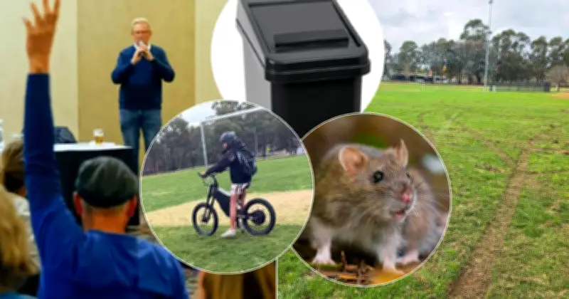 Canberra Sports Ground Crisis: Overflowing Bins, Rats, Weeds, E-Bike Horror Stories