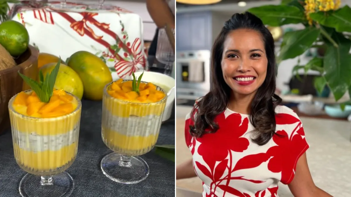 Clarissa Feildel's Malaysian Mango Sago Pudding Recipe