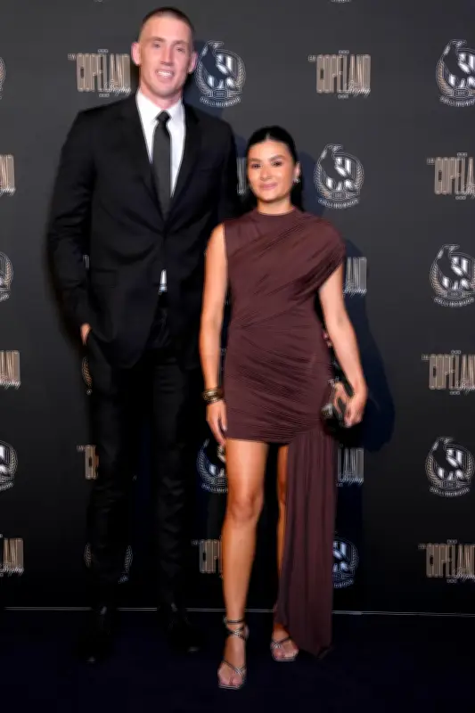 Collingwood's Darcy Cameron and Adriana Guevara welcome baby daughter Bruna