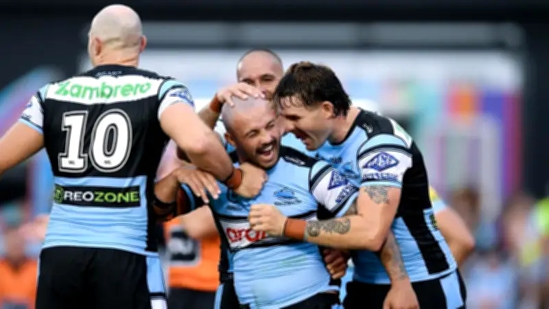 Cronulla's Epic 10-8 Victory Over Warriors Blows NRL Top-Four Race Wide Open