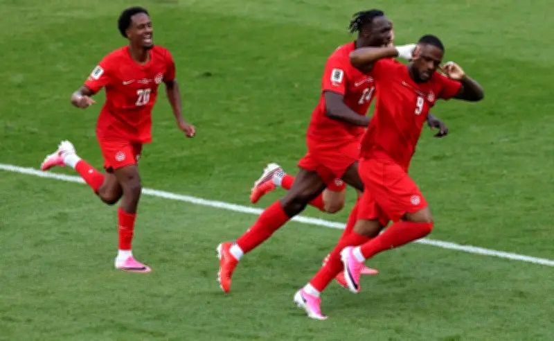 Cyle Larin's strike gives Canada first ever World Cup point