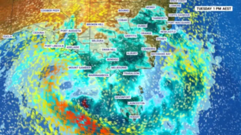 Damaging Winds and Heavy Rain to Lash South-East Australia as Winter Arrives