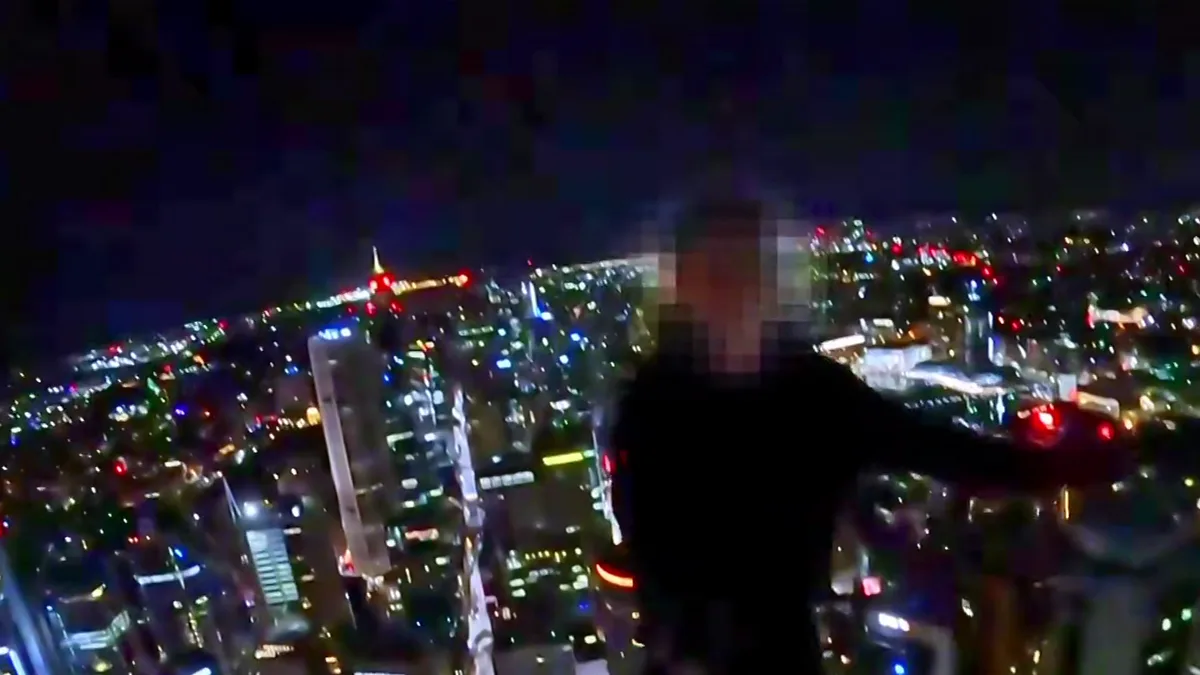 Daredevil Scales 300m Sydney Crane in 'Absolutely Stupid' Stunt