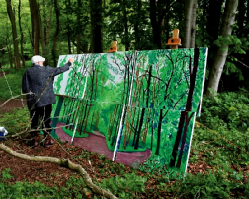David Hockney's Late Career Triumph: A Return to Yorkshire and Normandy