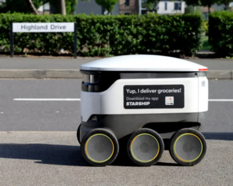 Delivery Robots Transform Milton Keynes Streets