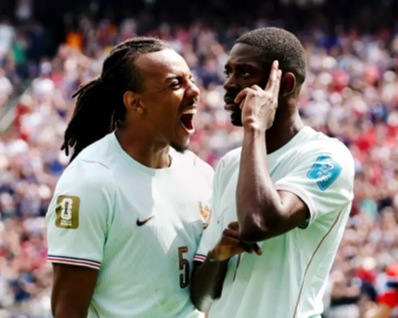 Dembélé hat-trick fires France past Norway to seal top spot in World Cup group