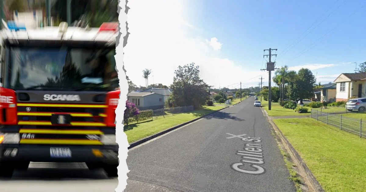 Elderly Woman Suffers Minor Burns in Unanderra Kitchen Fire