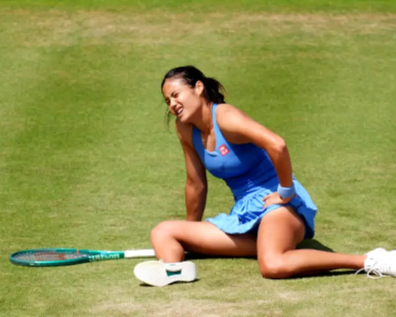 Emma Raducanu Suffers Injury Scare at Queen's Club, Wimbledon Hopes in Doubt