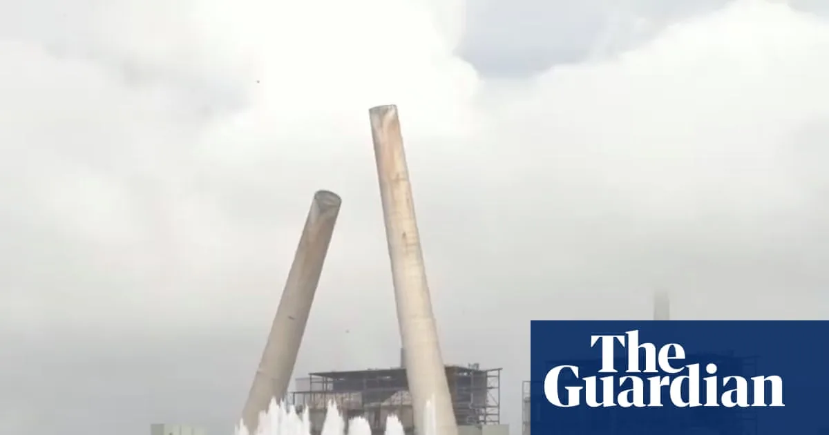 Liddell Power Station Chimneys Demolished in Controlled Blast