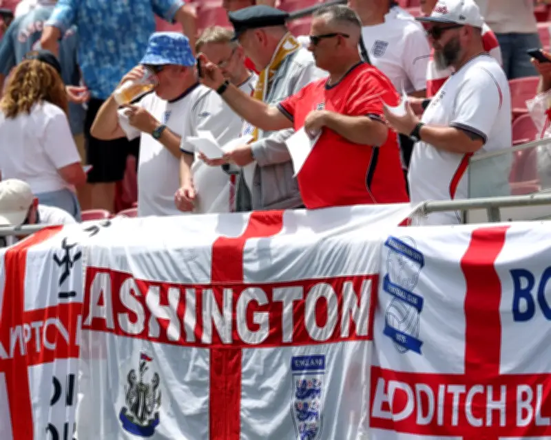 England Flags May Be Confiscated at World Cup Opener