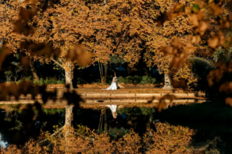 Epic Public Proposal and Picture-Perfect Autumn Wedding for Perth Couple