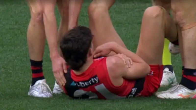 Essendon's Injury Woes Continue as Archie Roberts Dislocates Shoulder