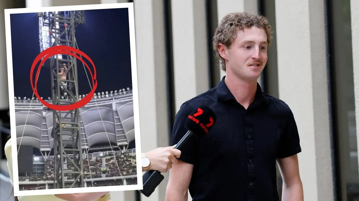 Lifetime Ban for Fan Who Climbed Optus Stadium Tower During Metallica Concert