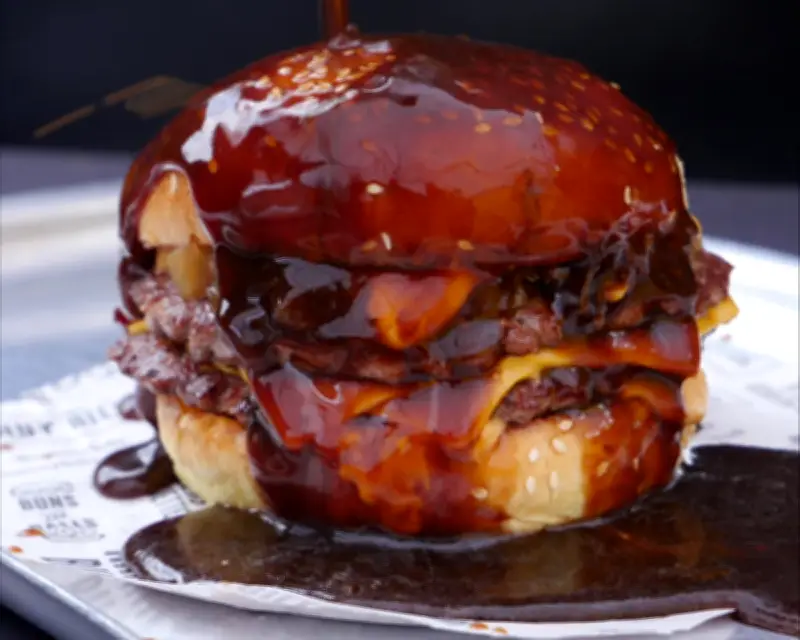 Forging Cross-Border Cultural Food Links Over a Special Burger