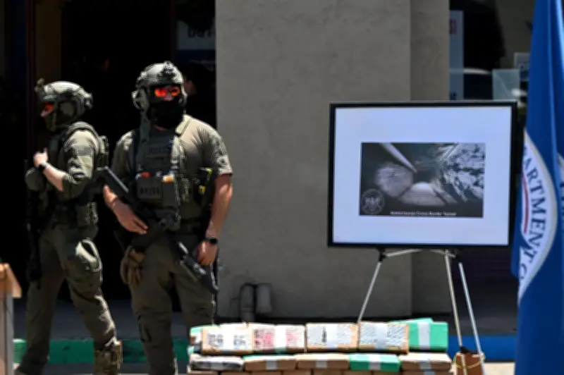 Four Charged After Cocaine Bust Reveals US-Mexico Tunnel Linked to Cartel
