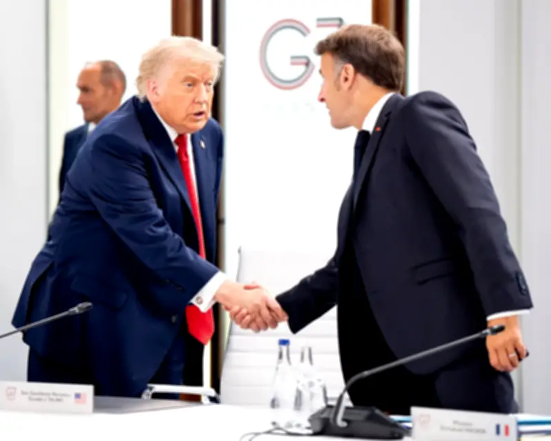 French Reaction: Macron Hosts Trump at Versailles