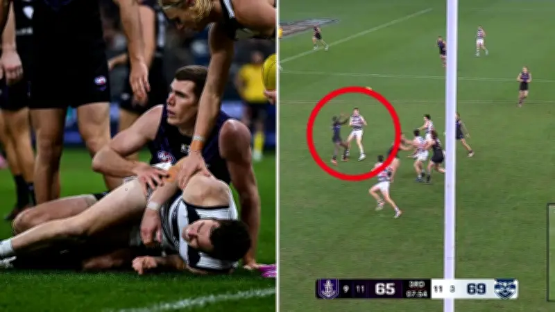 Geelong coach Chris Scott downplays Jeremy Cameron arm injury concerns