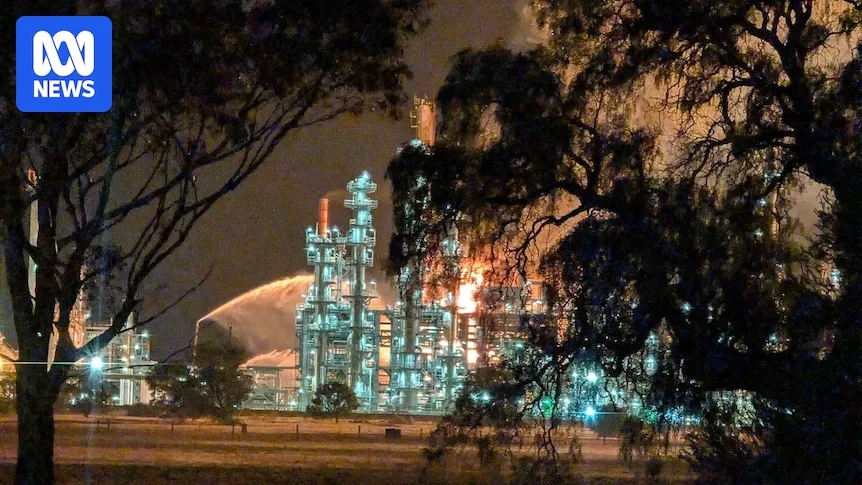 Geelong Refinery Fire Raises Fuel Supply Concerns