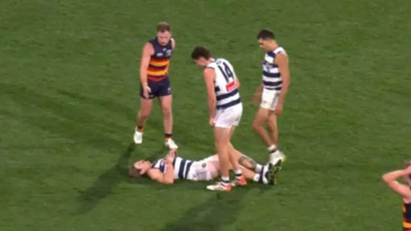 Geelong's Tom Stewart out with concussion for crucial Suns clash