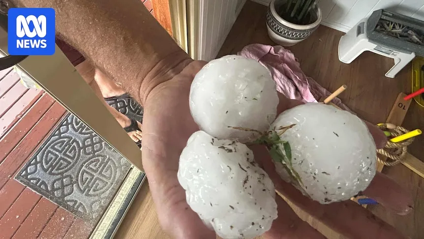 Giant Hail Injures Nine in Dangerous Queensland Storms