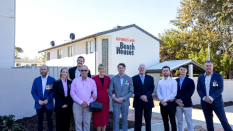 Gina Rinehart Opens New Homeless Veterans Accommodation Named After Ben Roberts-Smith