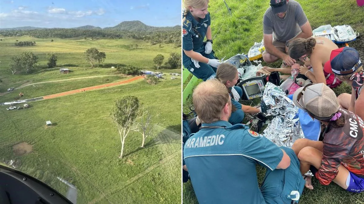Girl's Femur Snapped on Giant 120m Slip and Slide