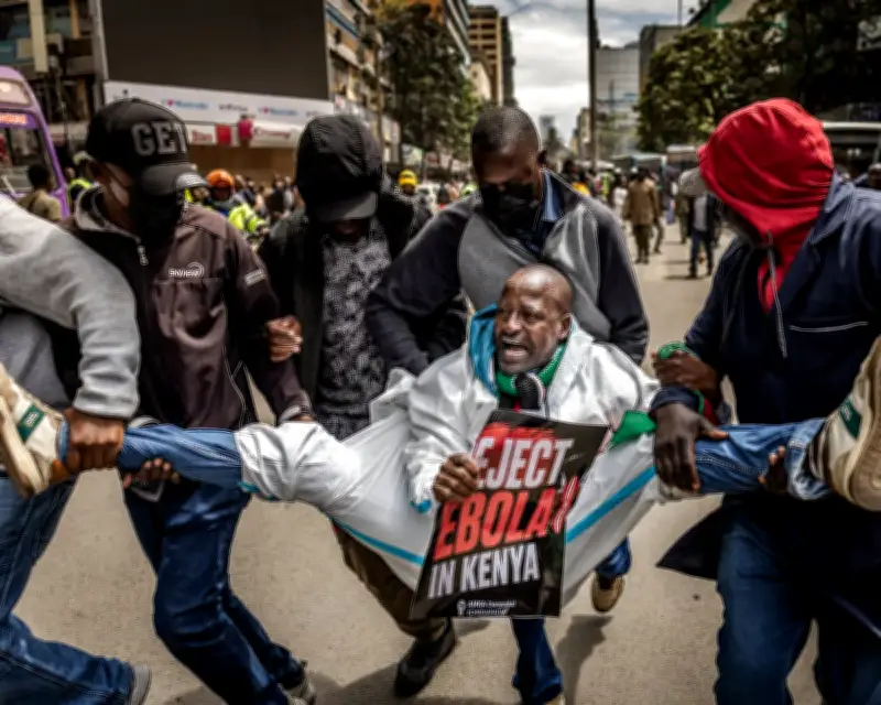 Global Photos: Gaza Exams, Kenya Protest, Ukraine Aftermath