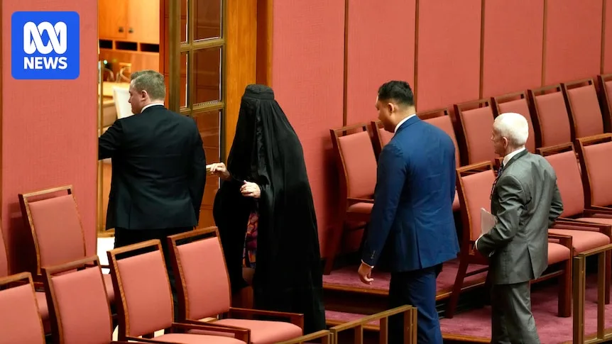 Senate Suspended After Pauline Hanson's Burka Stunt