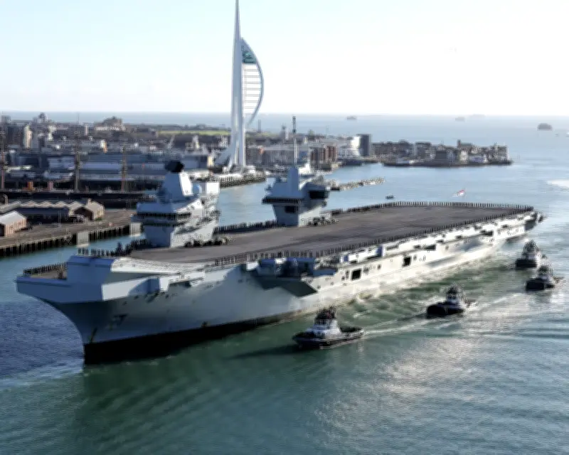 HMS Prince of Wales Technical Issue Delays Departure from Norway