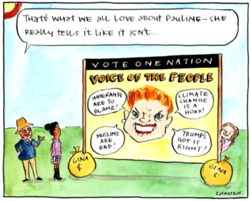 How Does Pauline Hanson Keep Getting Away With It?