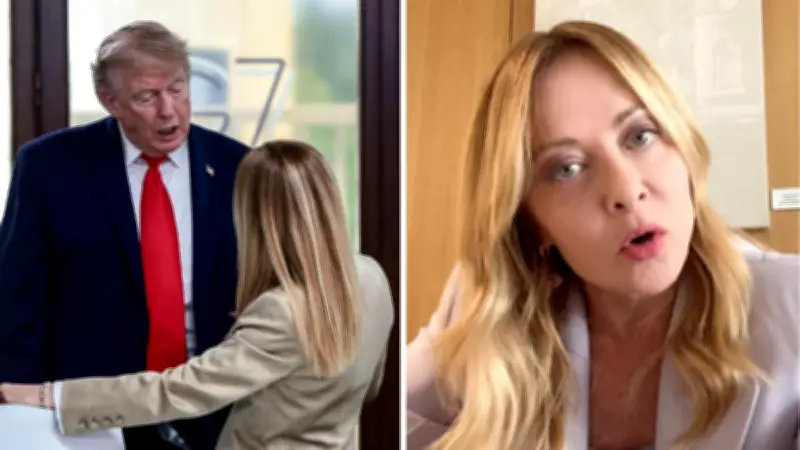Italian PM Meloni Denies Trump's Claim She Begged for G7 Photo
