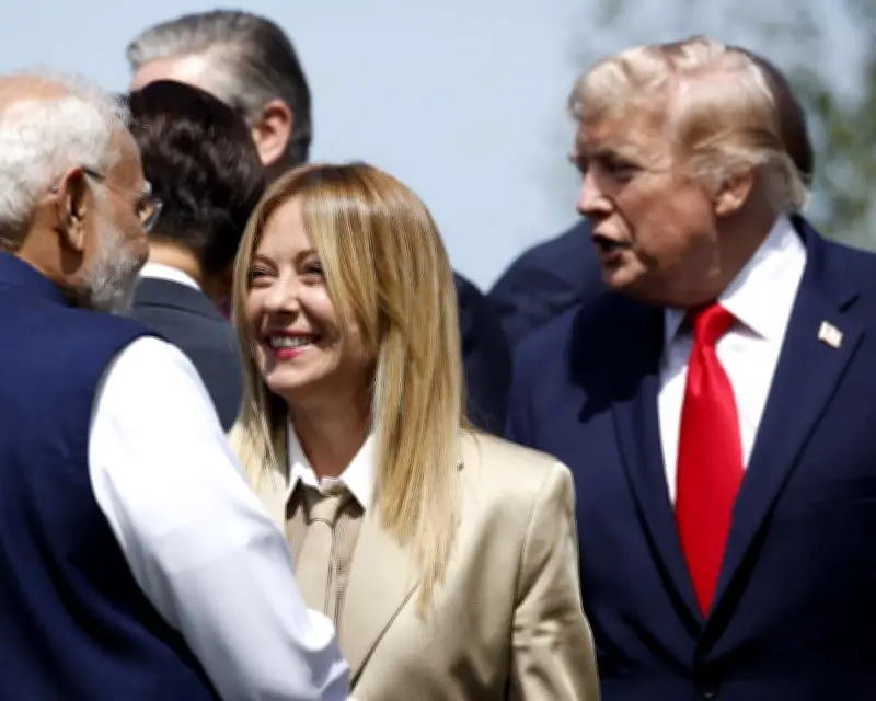 Italy PM Meloni Slams Trump for Inventing Photo Story