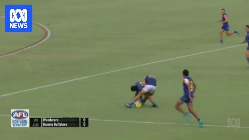 NTFL star Tai Martin-Page may never walk again after spinal injury in Darwin match