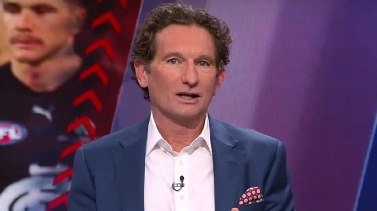 James Hird Hospitalised After Choking on Lamb During Live TV