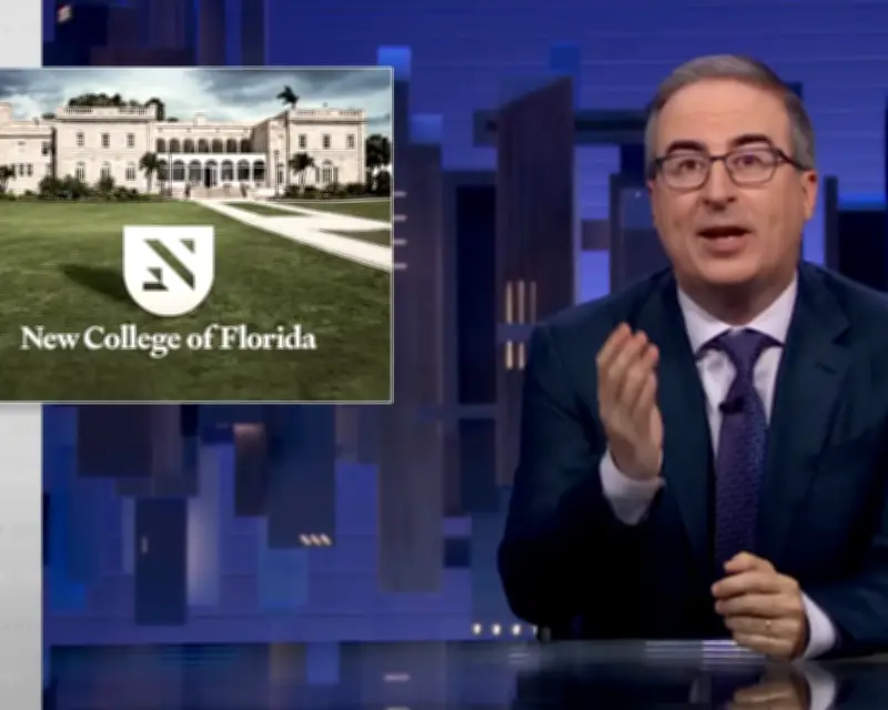 John Oliver on New College's Maga Takeover: Political Posturing Over Students