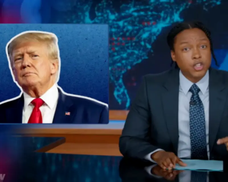 Josh Johnson on Daily Show Trump Ballroom Reflecting Pool