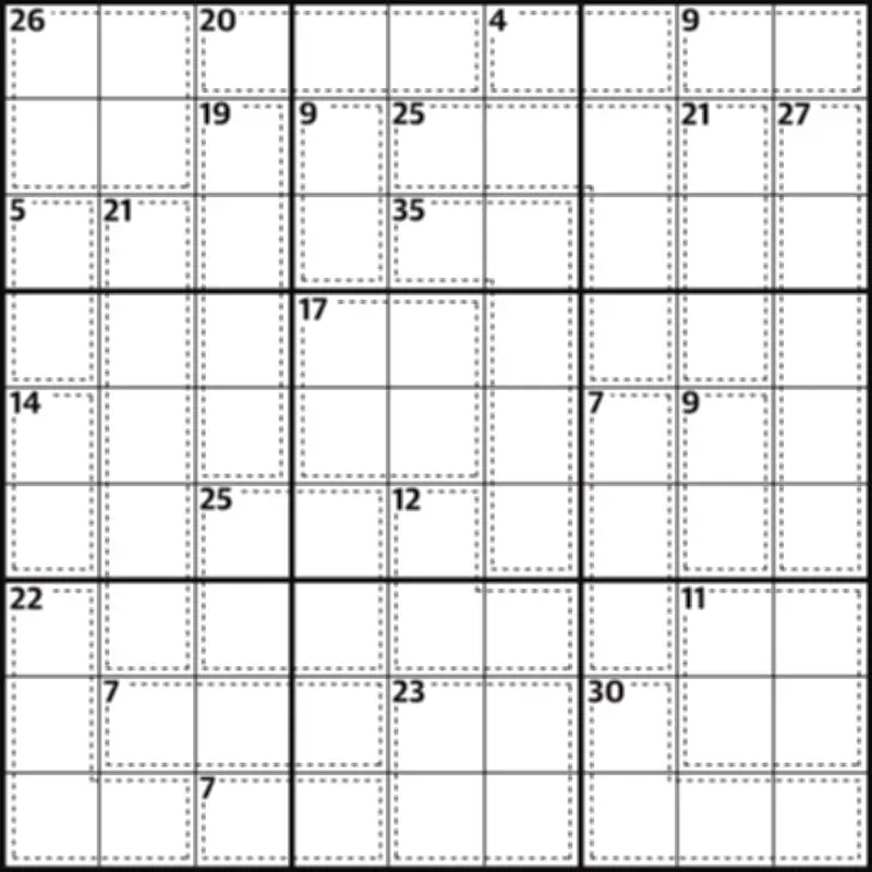 Killer Sudoku 1,025: Solve the Puzzle with Unique Rules