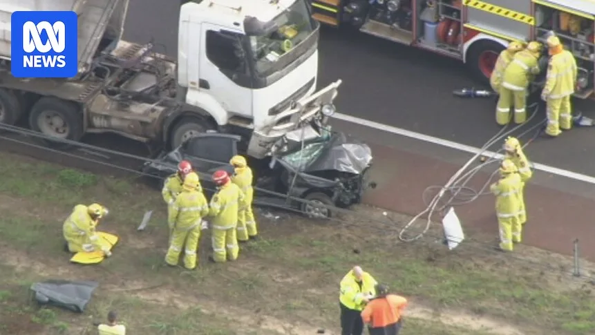 Woman Trapped Under Truck in Kwinana Freeway Crash Causes Peak-Hour Chaos