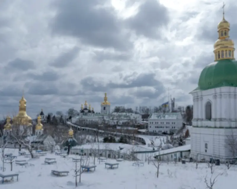 Kyiv Pechersk Lavra Monastery Before Russia Attack in Pictures