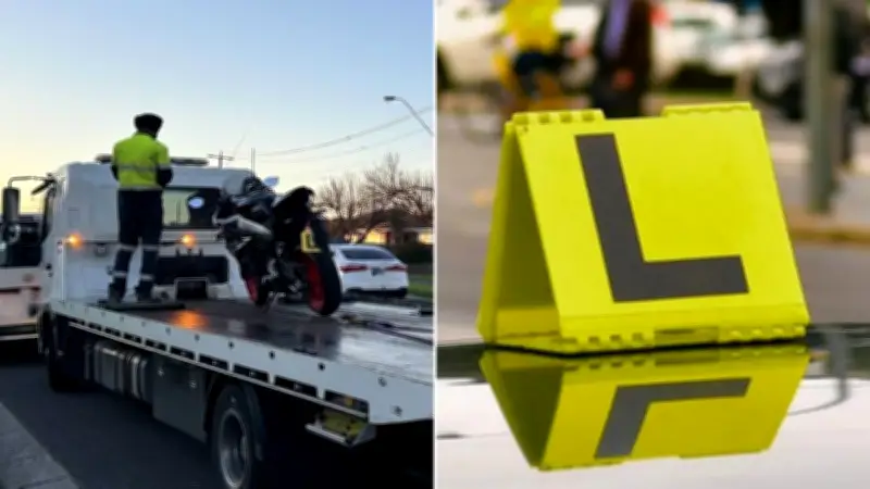 Learner motorcyclist caught speeding at 135km/h in school zone