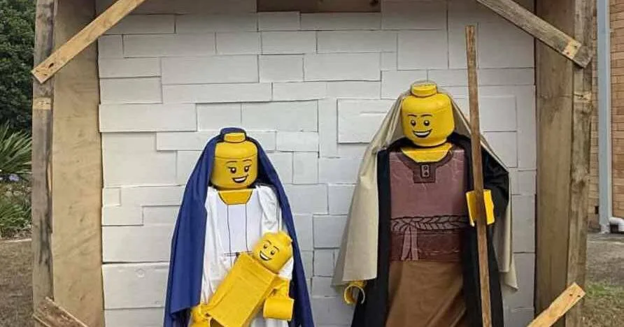 Lego Jesus and Mary Stolen from Hunter Nativity Scene on Christmas Day