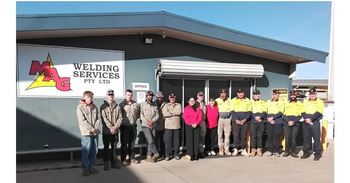 MAG Welding Services Finalist in Canberra Business Awards